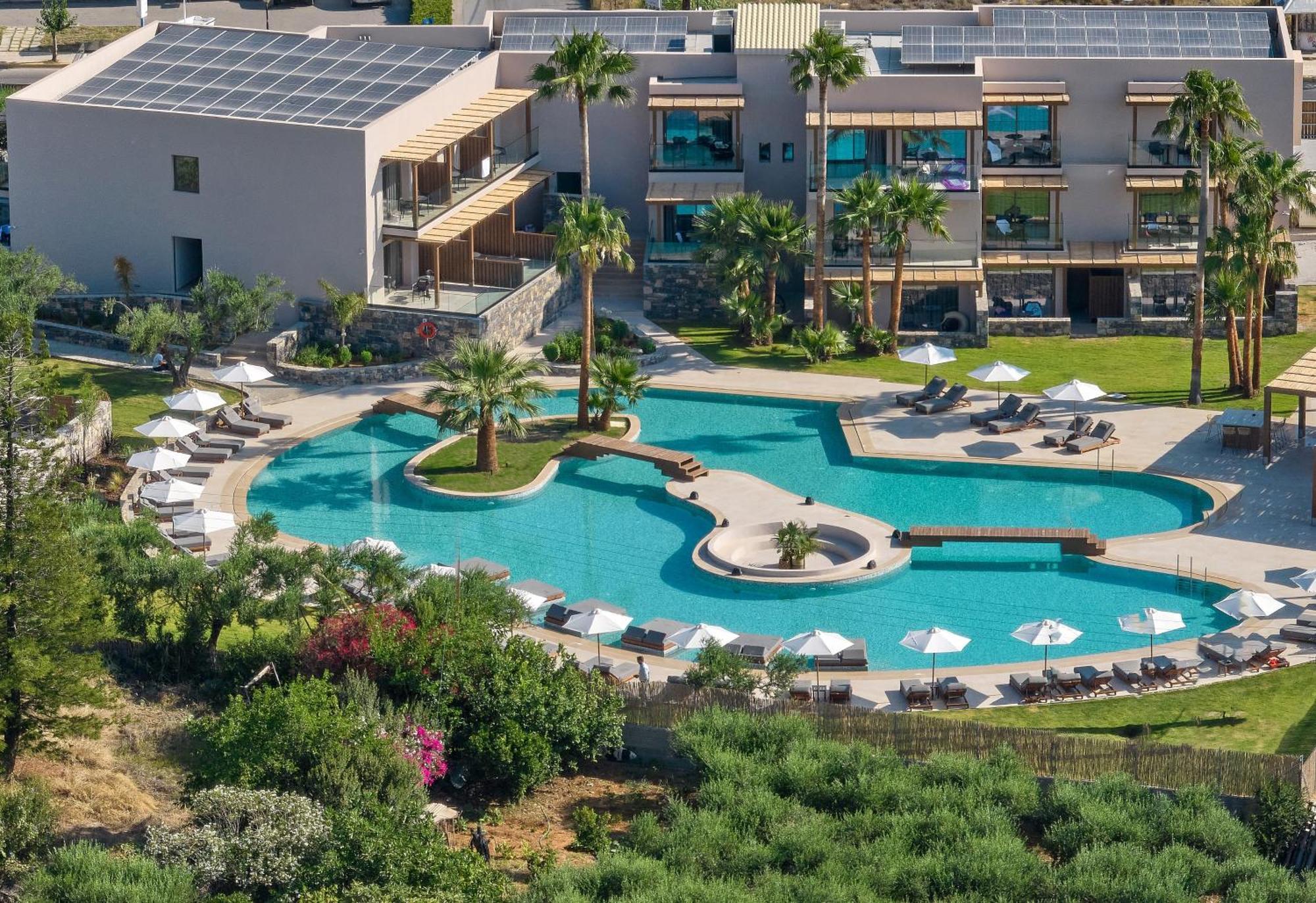 Sentido Amounda Bay Hotell Amoudara Lasithiou Exteriör bild