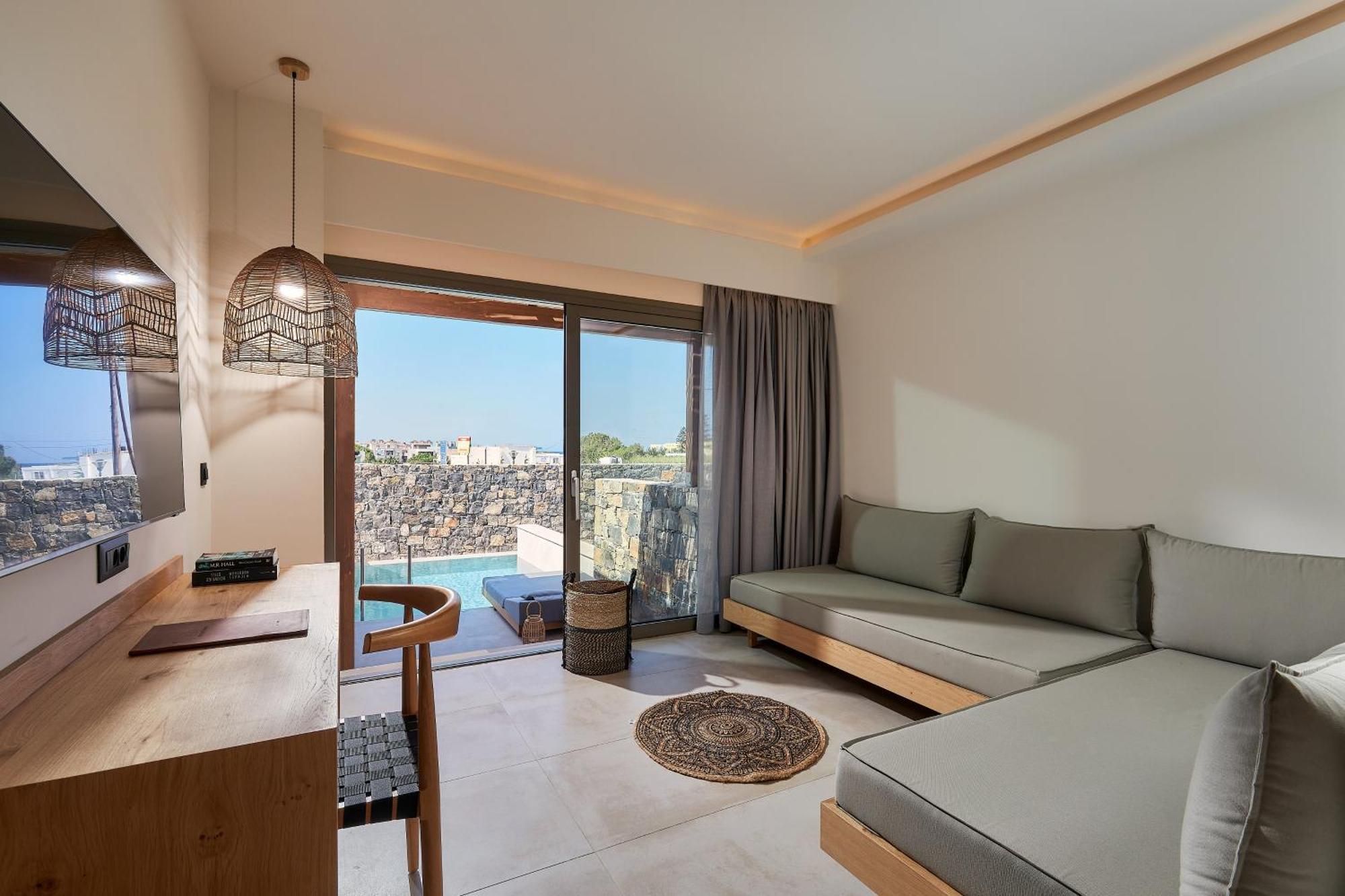 Sentido Amounda Bay Hotell Amoudara Lasithiou Exteriör bild